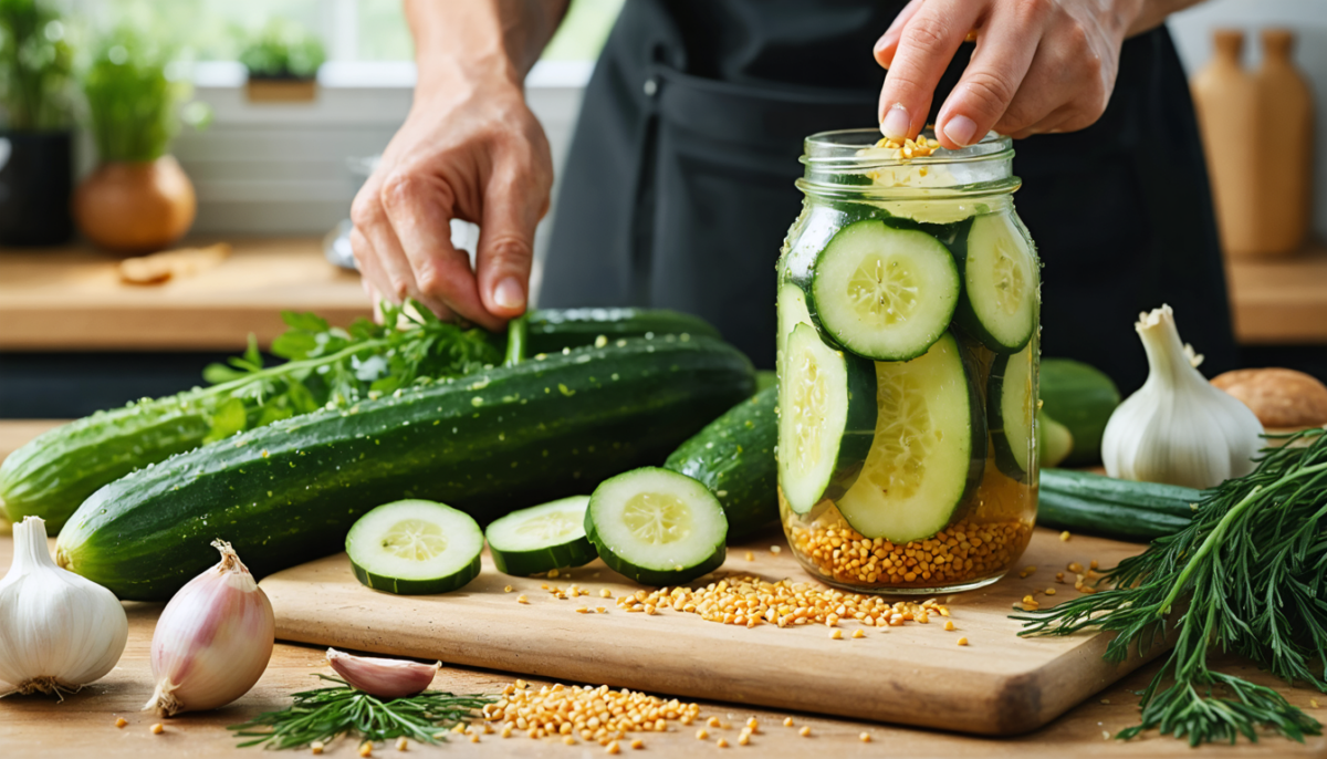 découvrez notre guide simple pour préparer des pickles croquants de graines de moutarde maison, parfaits pour apporter saveur et piquant à vos plats.