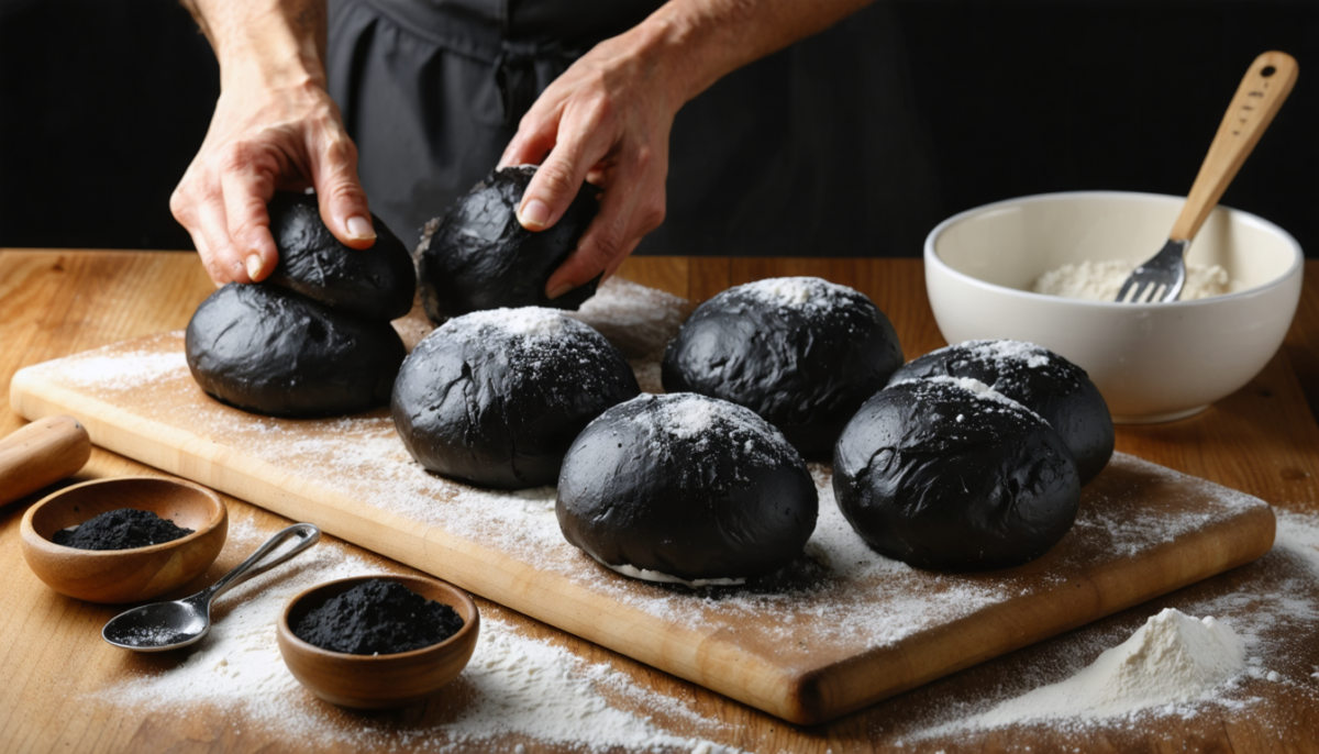 découvrez notre recette complète pour préparer un pain burger noir unique à l'encre de seiche, avec des astuces simples pour un résultat savoureux et original.