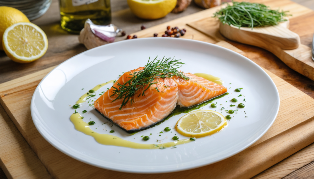 découvrez notre recette élégante de médaillon de saumon et nos conseils secrets pour une cuisson parfaite, savoureuse et raffinée.