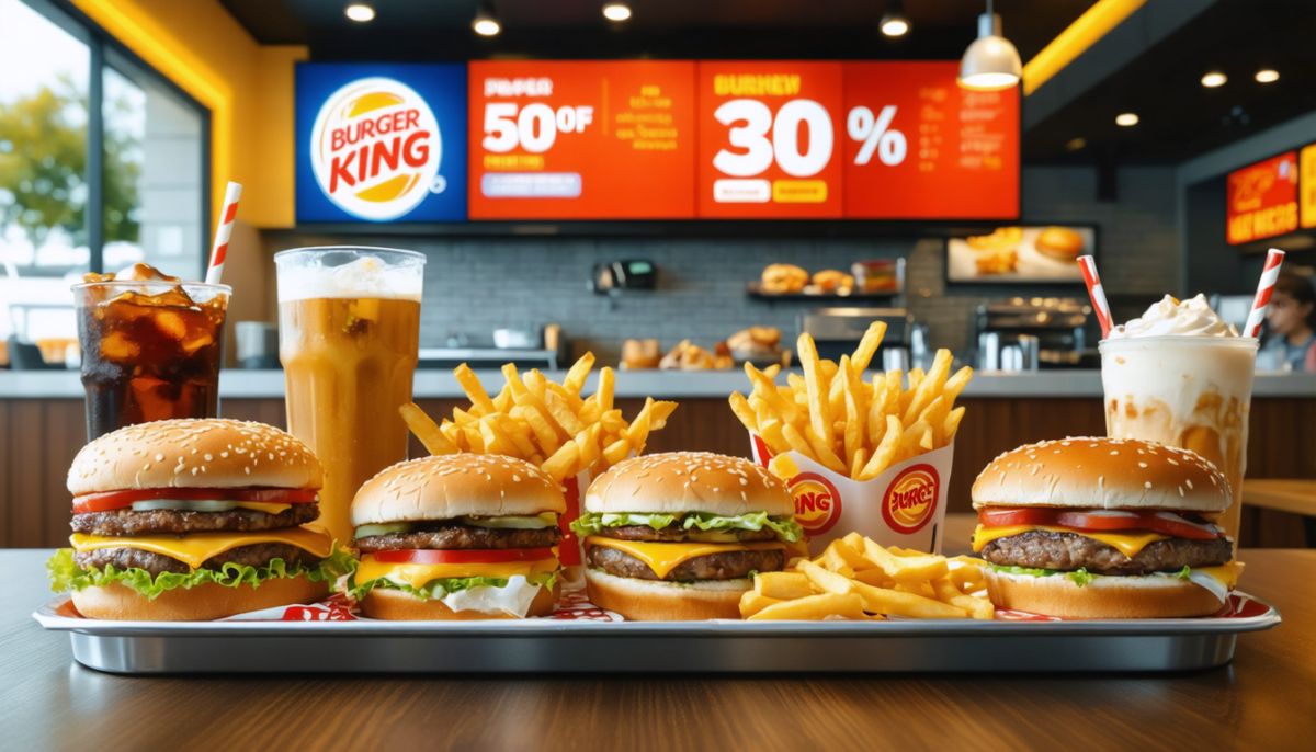 découvrez les meilleures réductions burger king avec kingdom et profitez d'offres exclusives pour économiser sur vos repas favoris. ne manquez pas nos promotions spéciales !