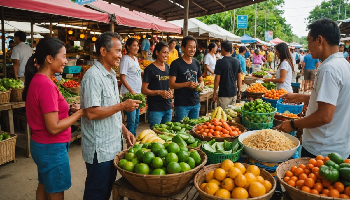 Les marchés de Lamai : Plongée au cœur de l'authenticité sur l'île de Koh Samui