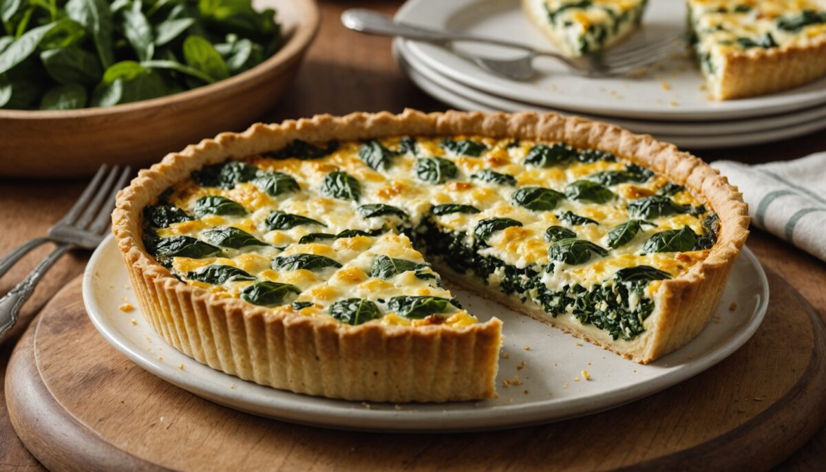 Quiche Épinards et Chèvre Sans Pâte : La Recette Simple et Savoureuse