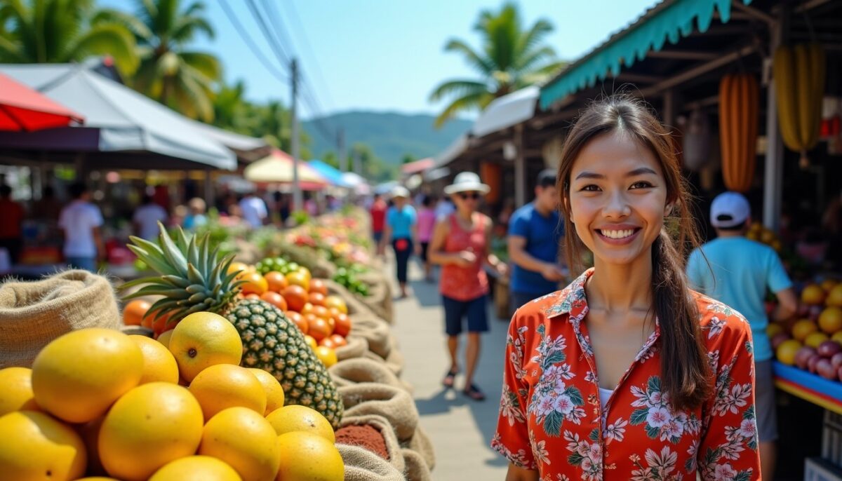 Les marchés de Lamai : Plongée authentique au cœur de Koh Samui