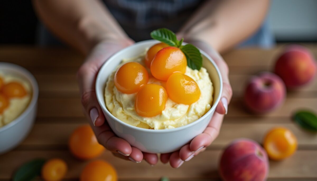 Recette maison et astuces secrètes pour une crème de pêches irrésistible