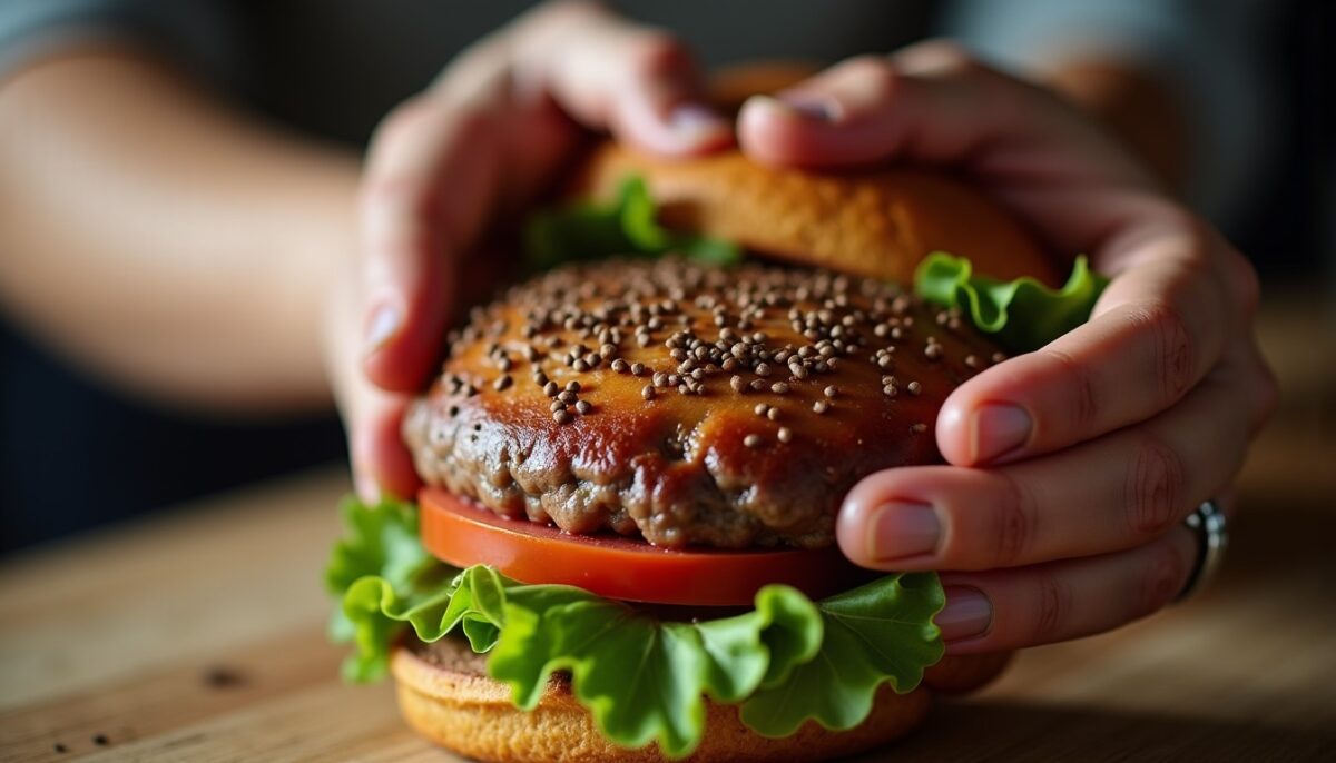 Burger maison : Le secret des fécules bio pour une texture parfaite